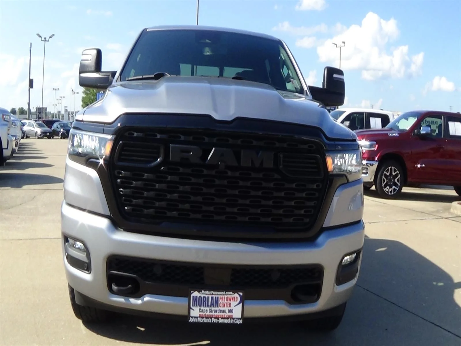 Used 2025 Billet Silver Metallic Clear Coat (psc) RAM Big Horn image 3