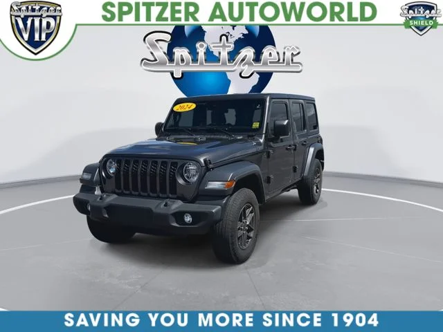 Used 2024 Gray Jeep Sport S image 4