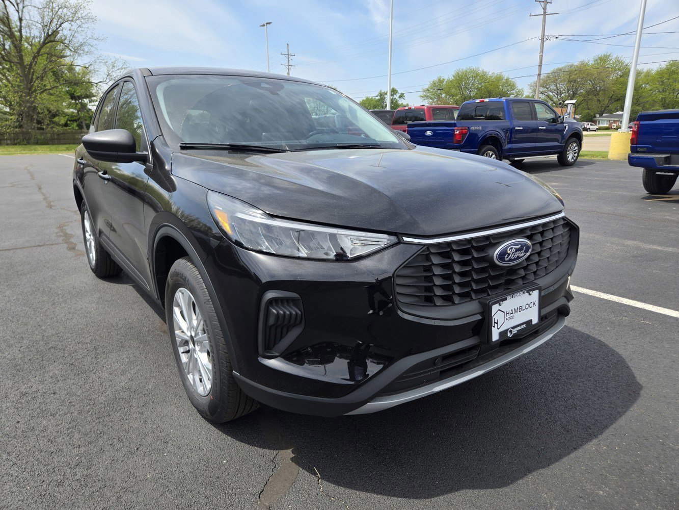 New 2026 Agate Black Metallic Ford Active image 1