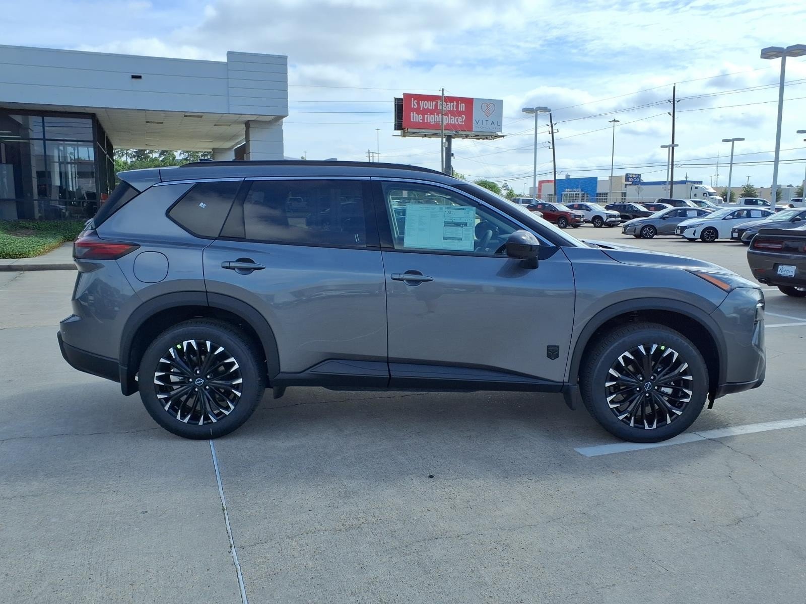 2026 Nissan Rogue Dark Armor™ Gray at Robbins Nissan