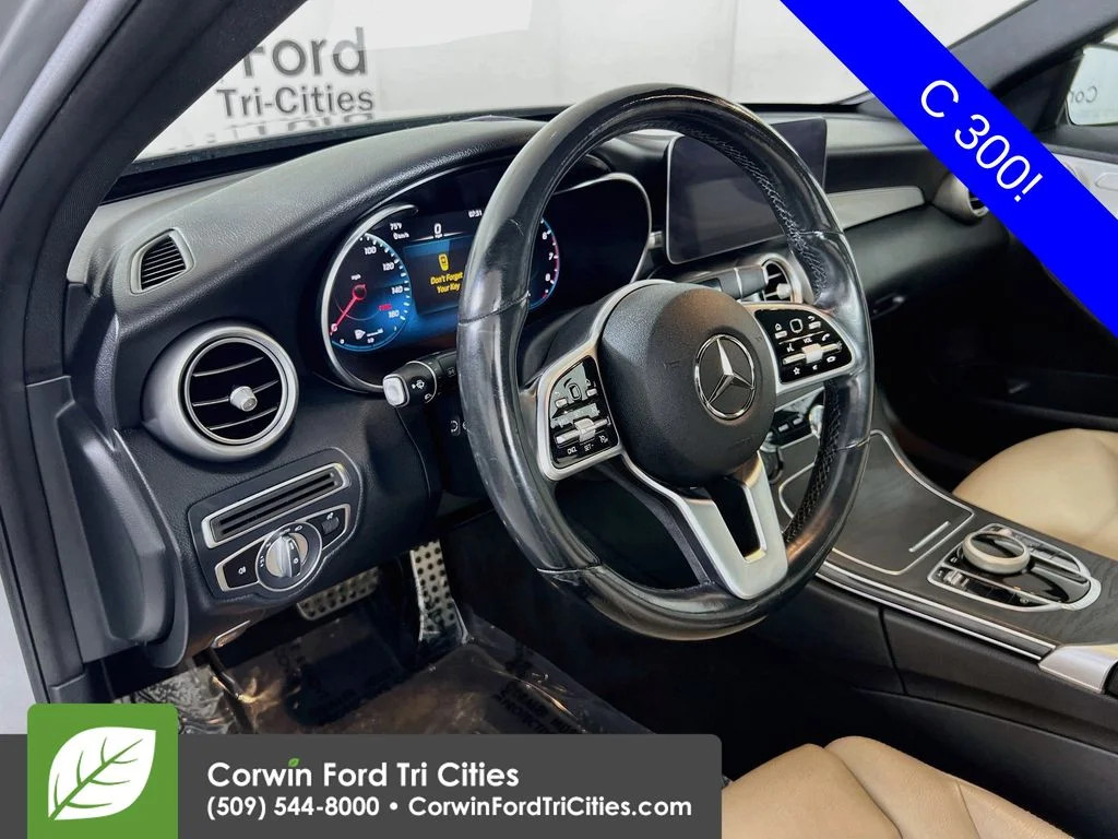 Used 2020 Iridium Silver Metallic Mercedes-Benz C 300 image 3