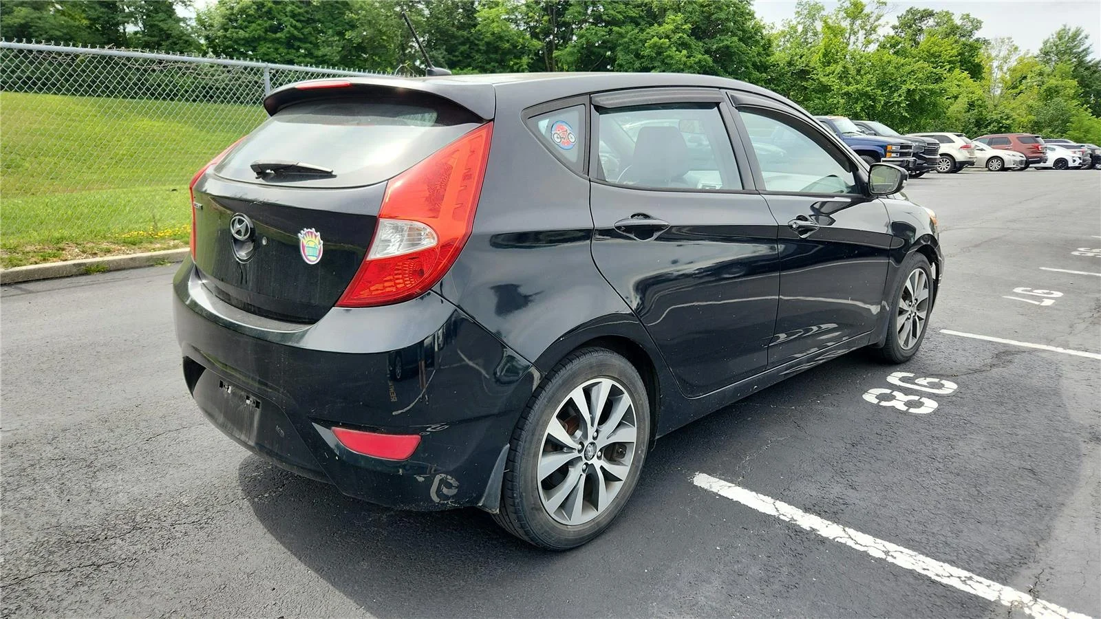 Used 2015 Hyundai Accent Sport with VIN KMHCU5AE0FU233043 for sale in Florence, KY