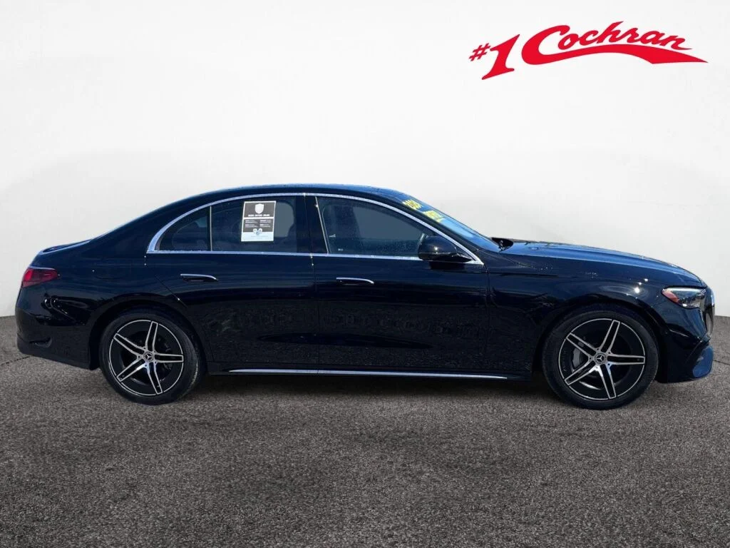 Used 2024 BLK/Black Mercedes-Benz E 350 image 7