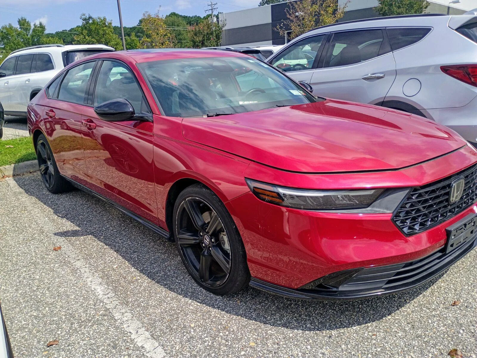 Used 2023 Radiant Red Metallic Honda Sport-L image 2