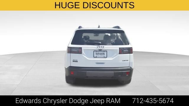 New 2026 Bright White Clear-Coat Exterior Paint Jeep Limited image 7