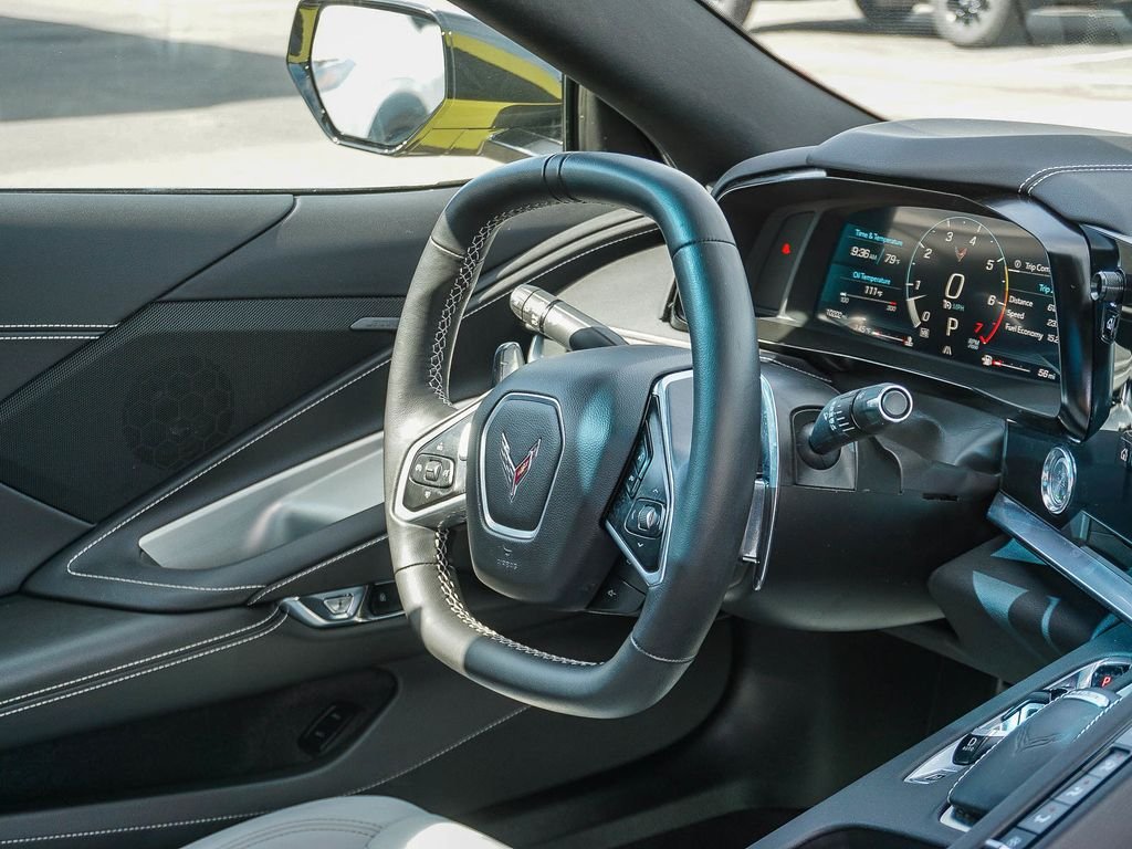Used 2023 Yellow Chevrolet Stingray image 15