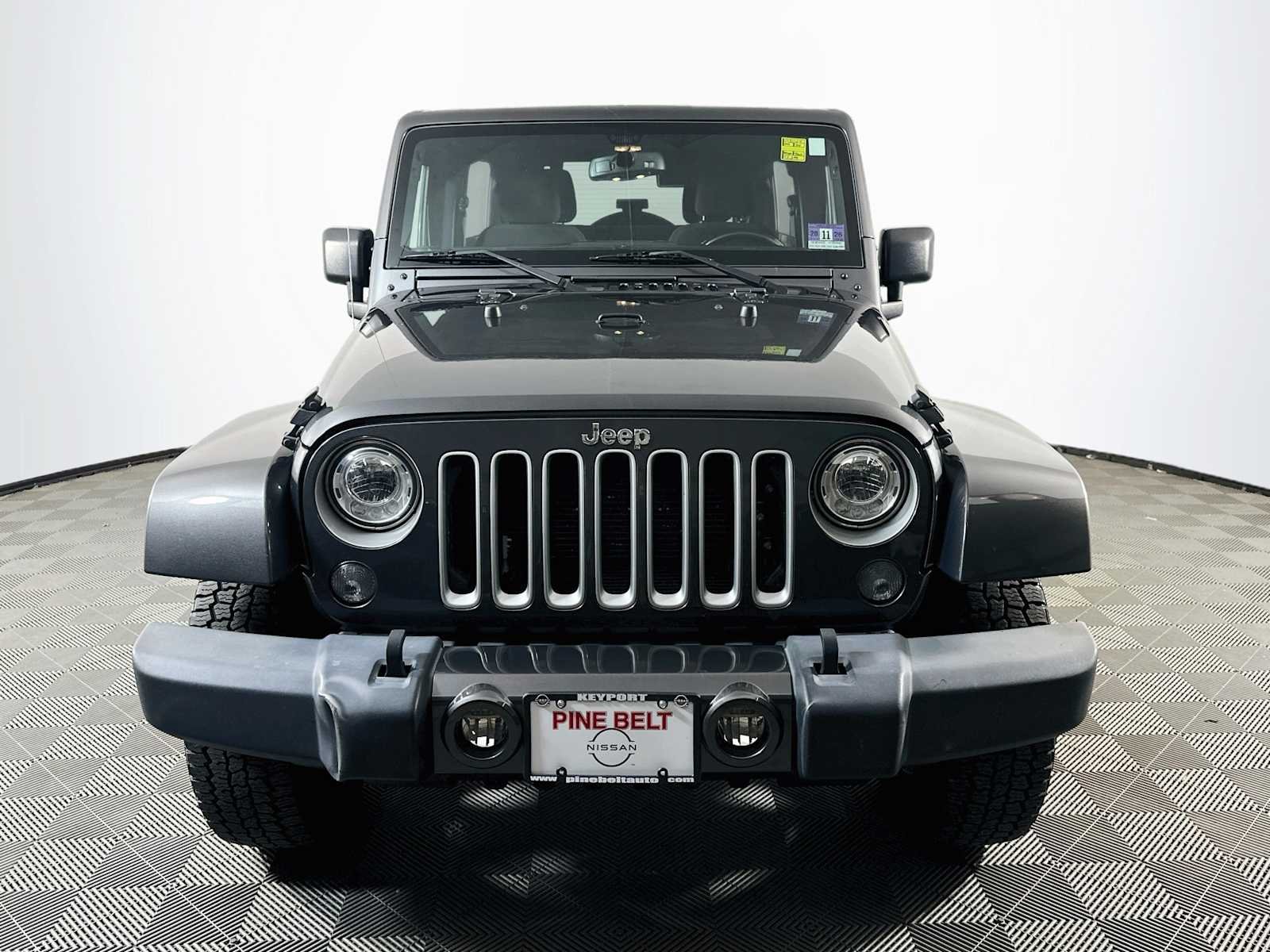 Used 2018 Jeep Wrangler JK Unlimited Sahara with VIN 1C4BJWEG7JL823278 for sale in Keyport, NJ