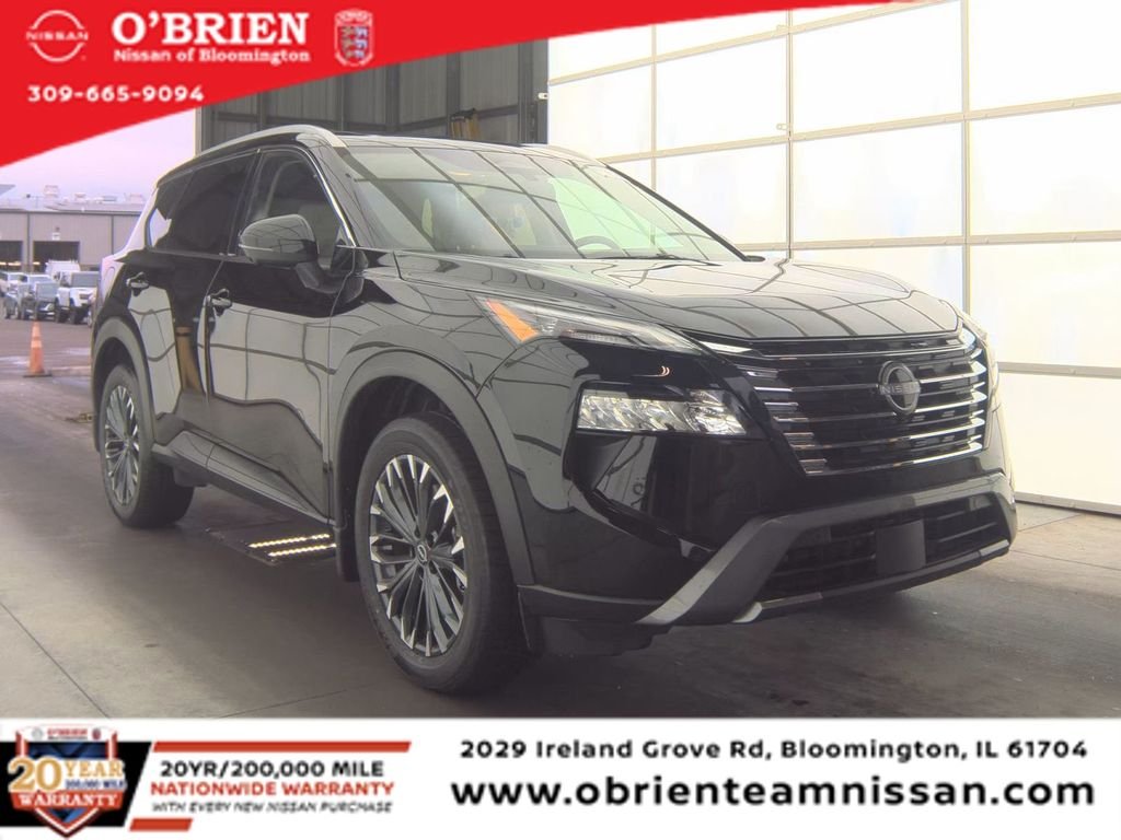 Certified Used 2025 Super Black Nissan SL image 1
