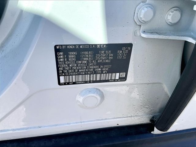 Used 2019 White Honda EX-L image 9