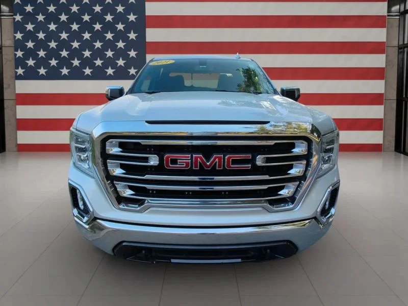 Used 2021 Silver GMC SLT Pickup 4D 5 3/4 ft image 20
