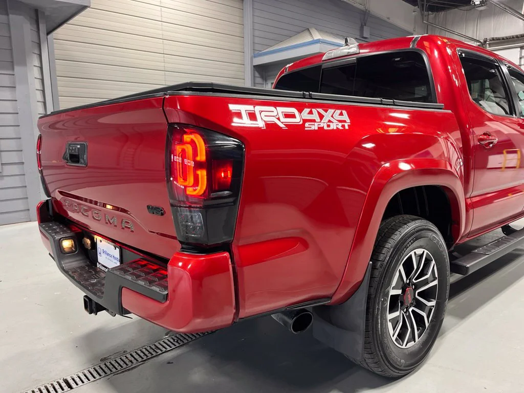 Used 2021 Barcelona Red Metallic Toyota TRD Sport image 33