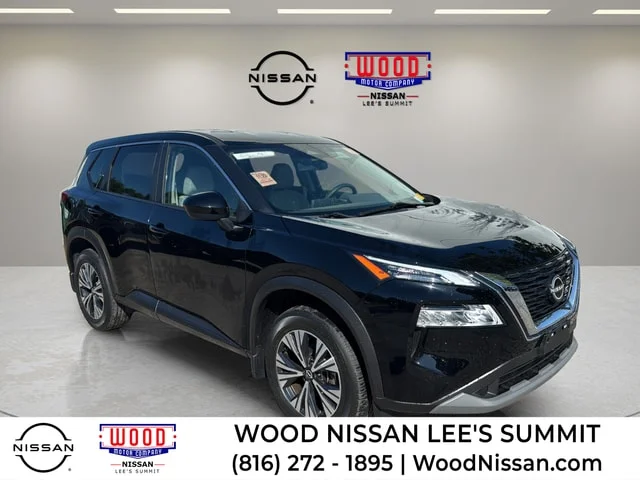 Used 2023 Super Black Nissan SV image 1