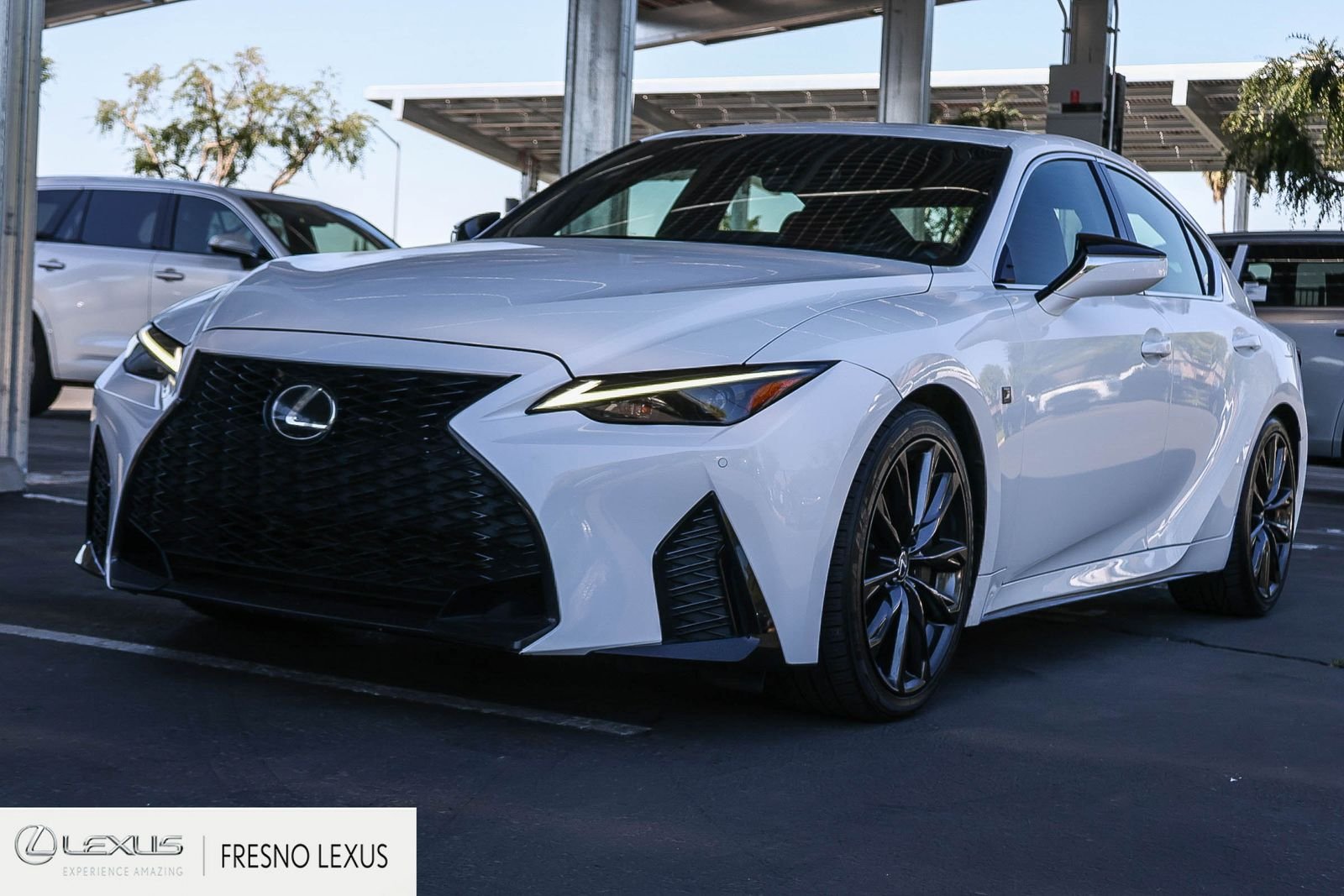 Used 2021 White Lexus 350 F SPORT image 3