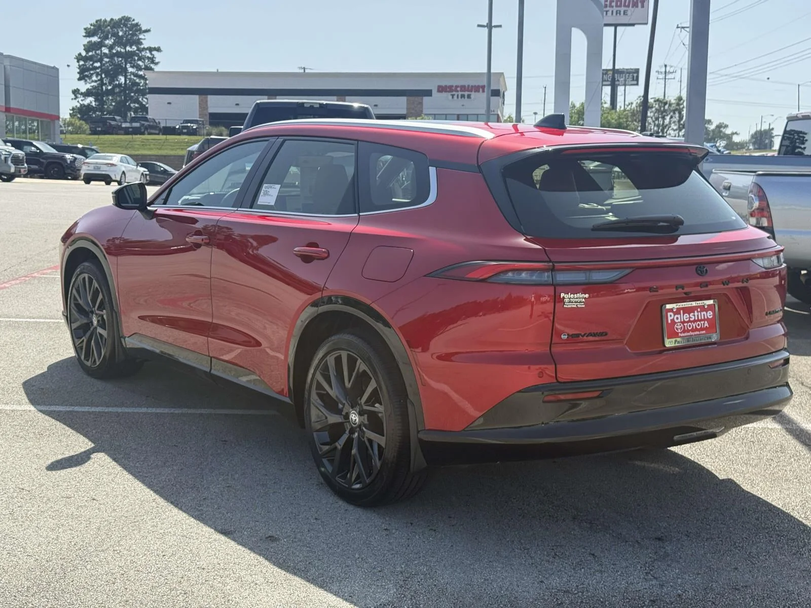 New 2026 Finish Line Red Toyota Limited image 3