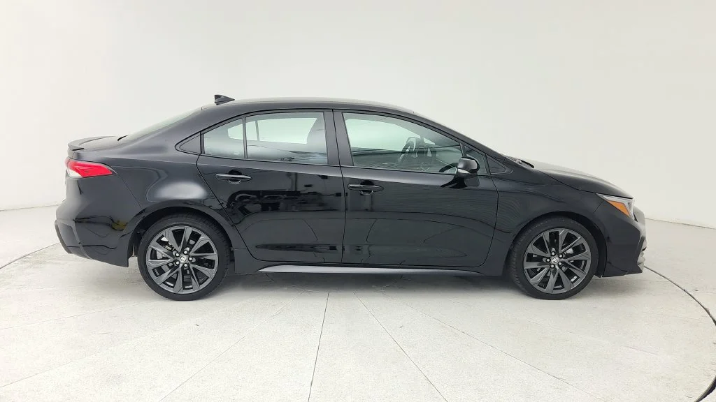 Used 2025 Black Toyota SE image 8