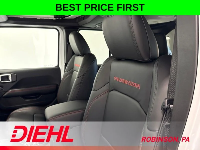 New 2026 Bright White Clear-Coat Exterior Paint Jeep Rubicon image 19