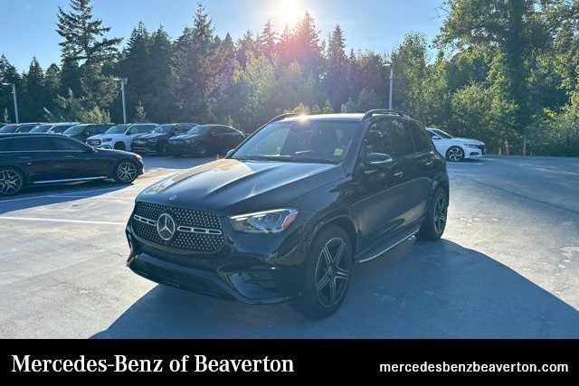 Certified Used 2025 Black Mercedes-Benz GLE 450e image 1
