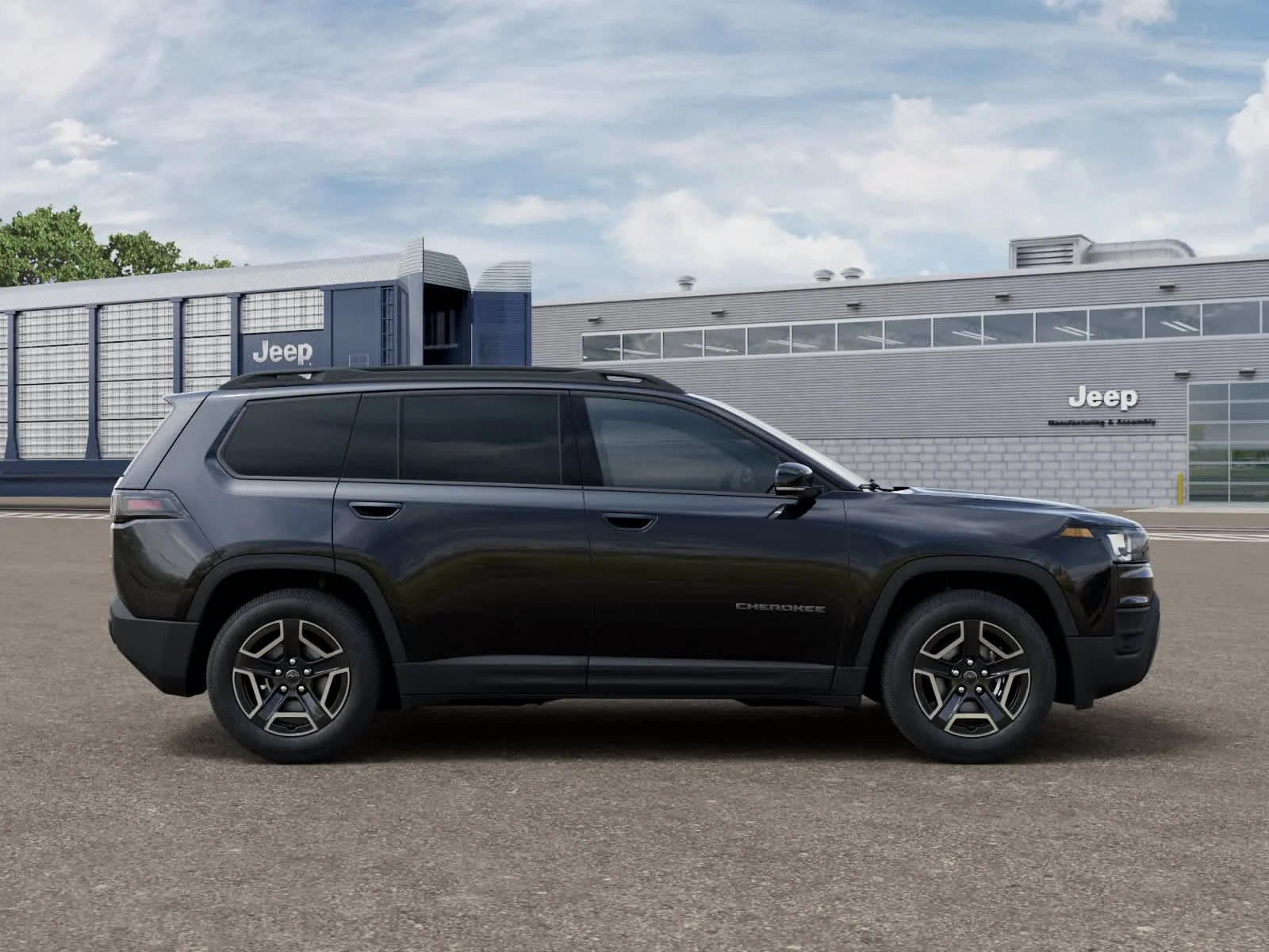 New 2026 Diamond Black Crystal Pearlcoat Jeep Limited image 21