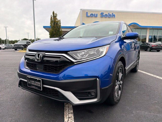 Certified Used 2020 Aegean Blue Metallic Honda EX-L image 2