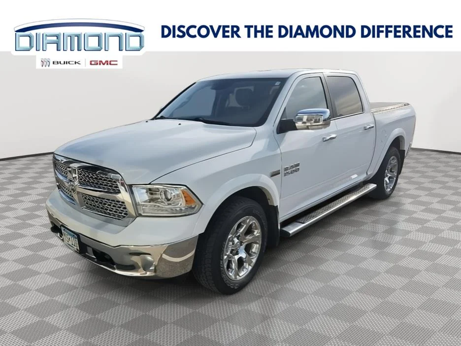 Used 2016 Bright White Clearcoat Ram Laramie image 1