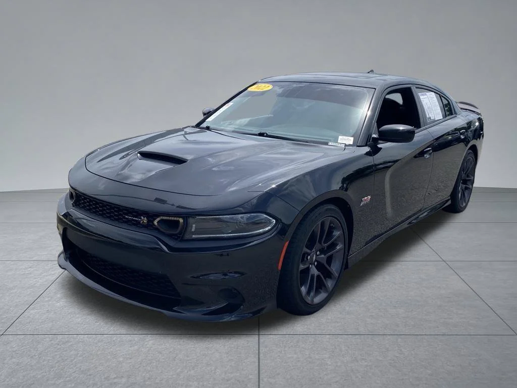 Used 2022 Black Dodge R/T Scat Pack image 2