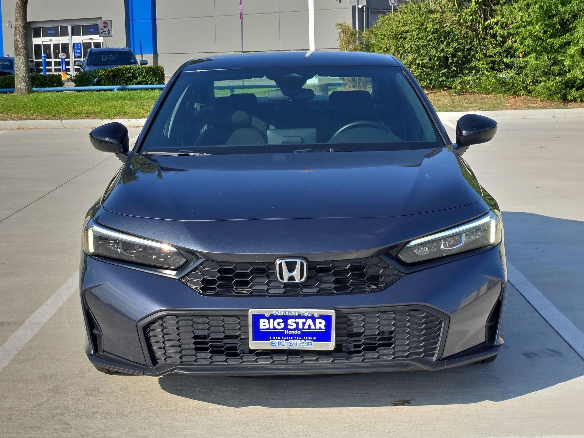 Certified Used 2025 Meteorite Gray Metallic Honda 4D SPORT image 8