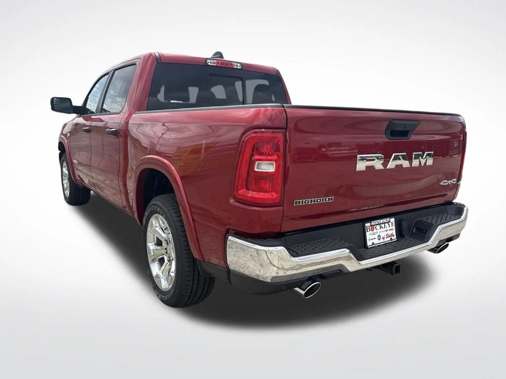 New 2026 Molten Red Pearl-Coat Exterior Paint RAM BIG HORN image 5