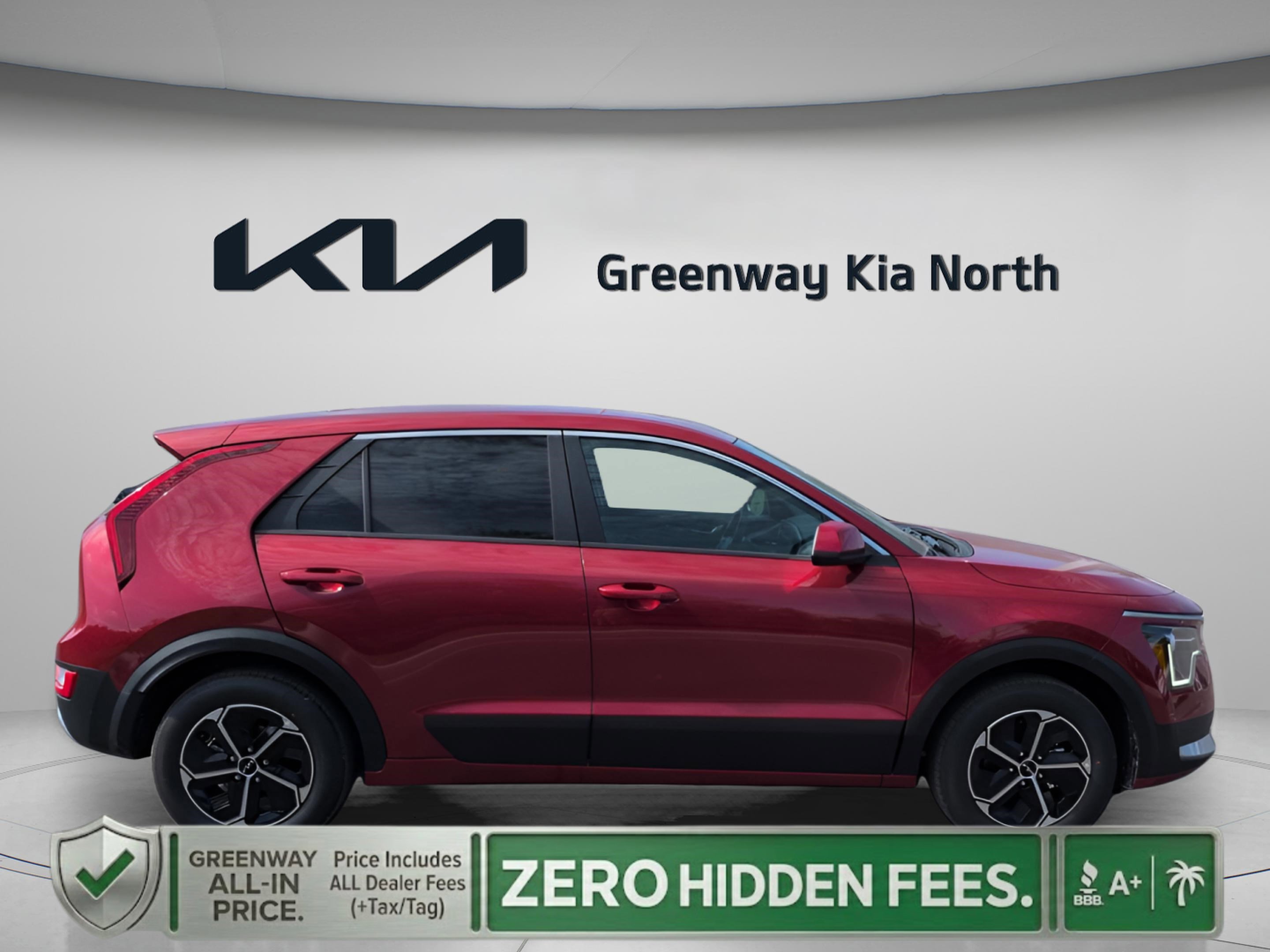 New 2026 Runway Red Kia LX image 9