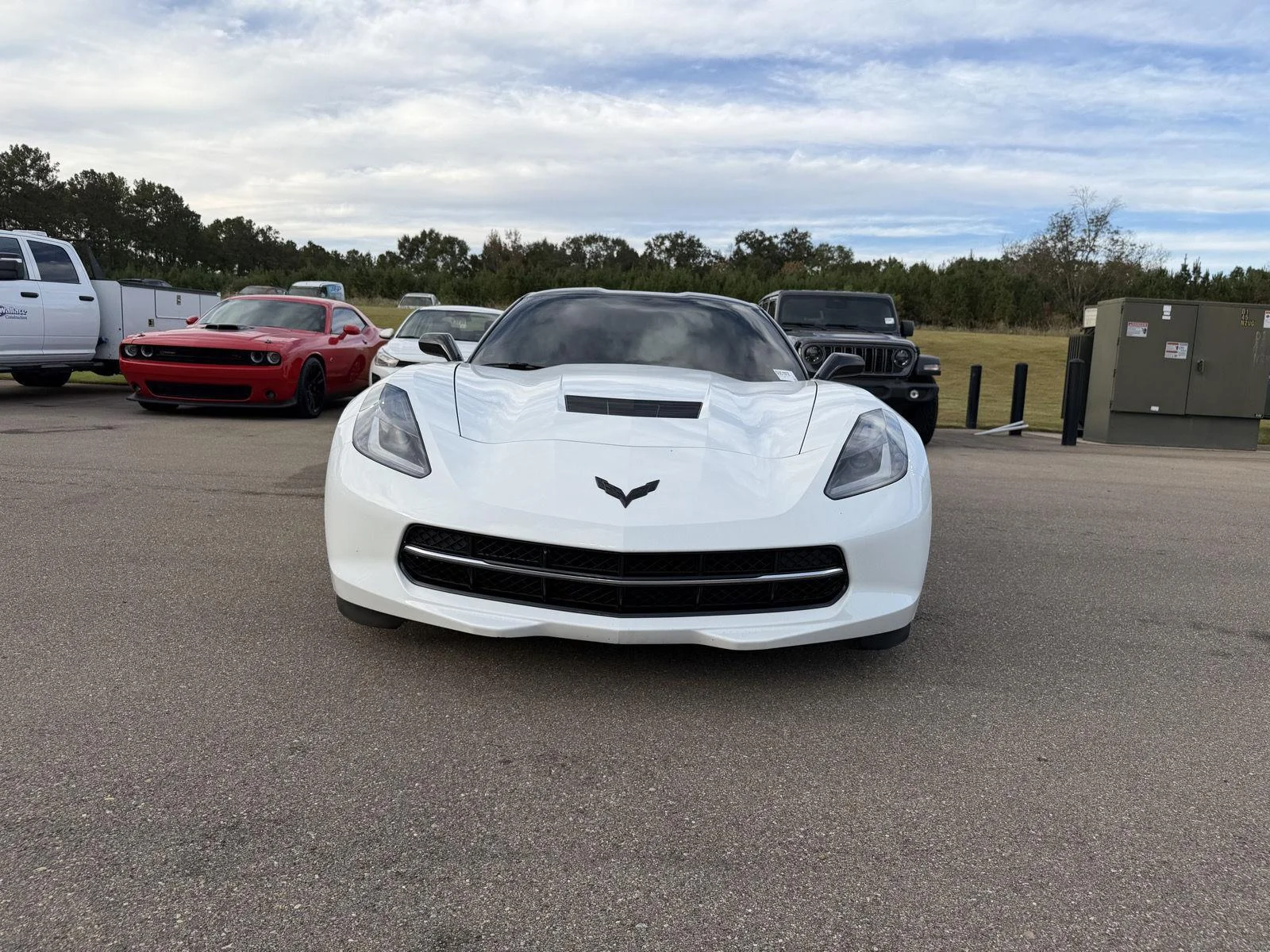 Used 2014 Arctic White Chevrolet Z51 3LT image 2