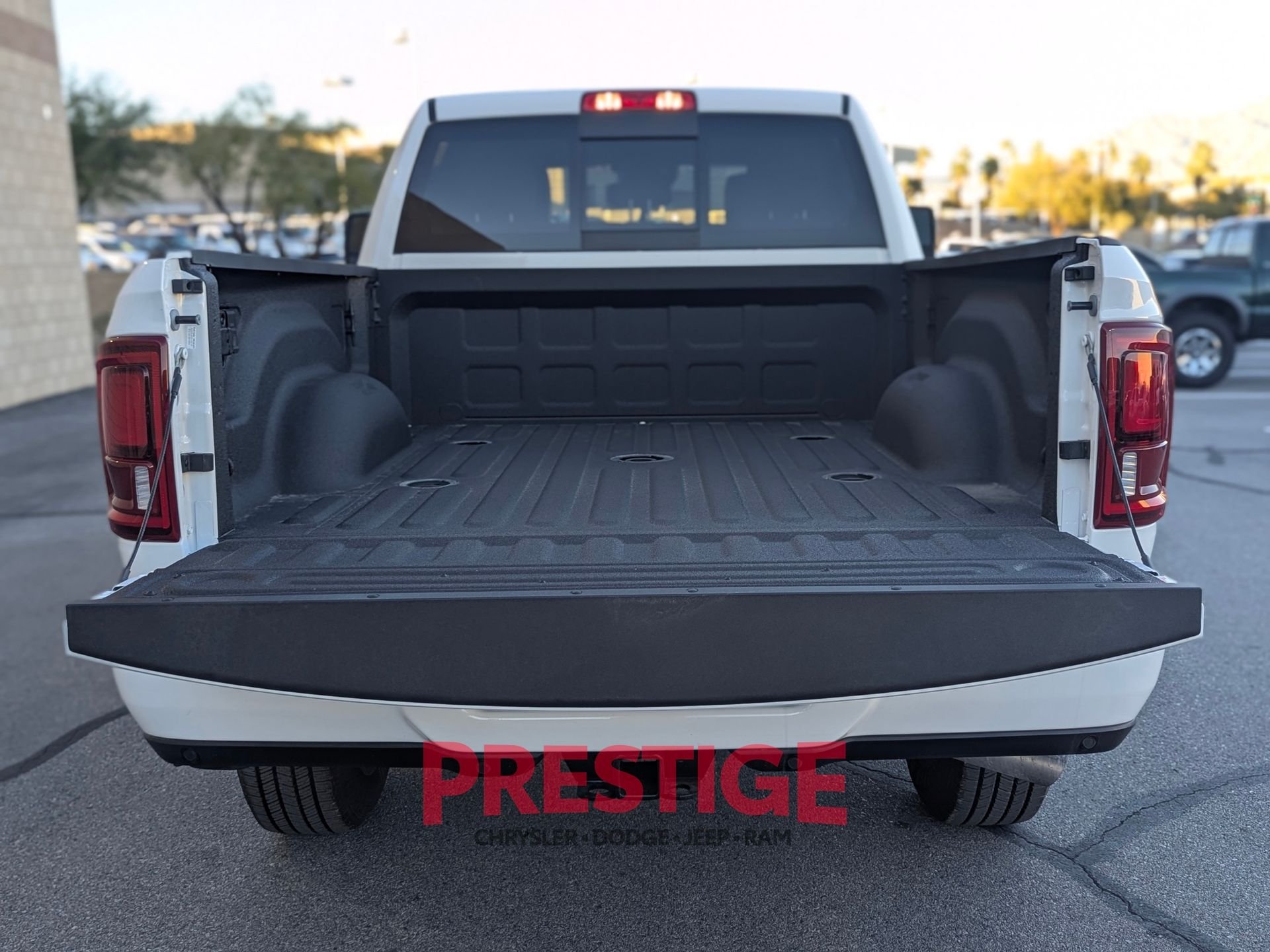 New 2026 Bright White Clear-Coat Exterior Paint RAM Laramie image 7
