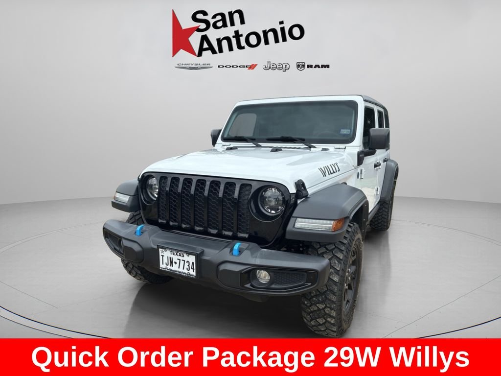 Used 2023 White Jeep Base 4xe image 3