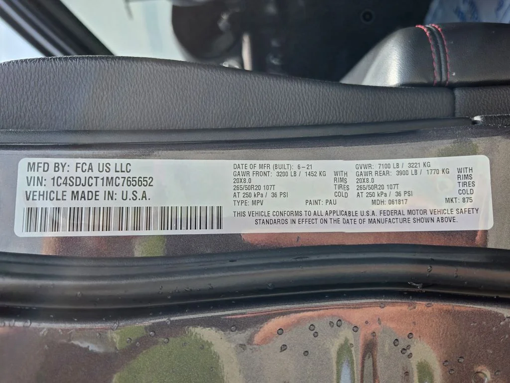 Used 2021 Gray Dodge R/T image 36
