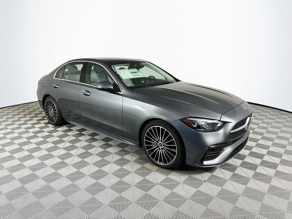 New 2026 Selenite Grey Metallic Mercedes-Benz C 300 image 1