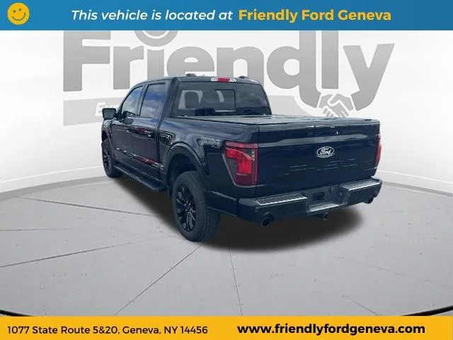 Used 2025 Agate Black Metallic Ford XLT image 7