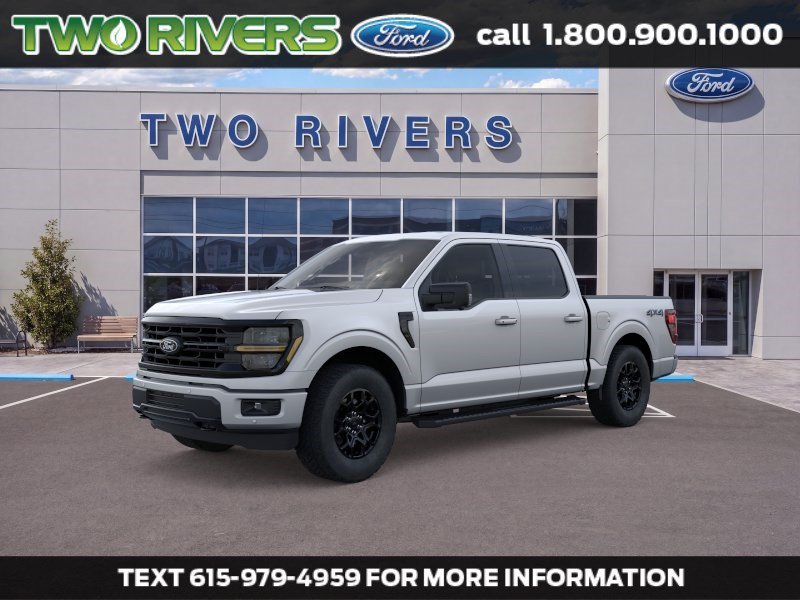New 2026 Iconic Silver Metallic Ford XLT image 1