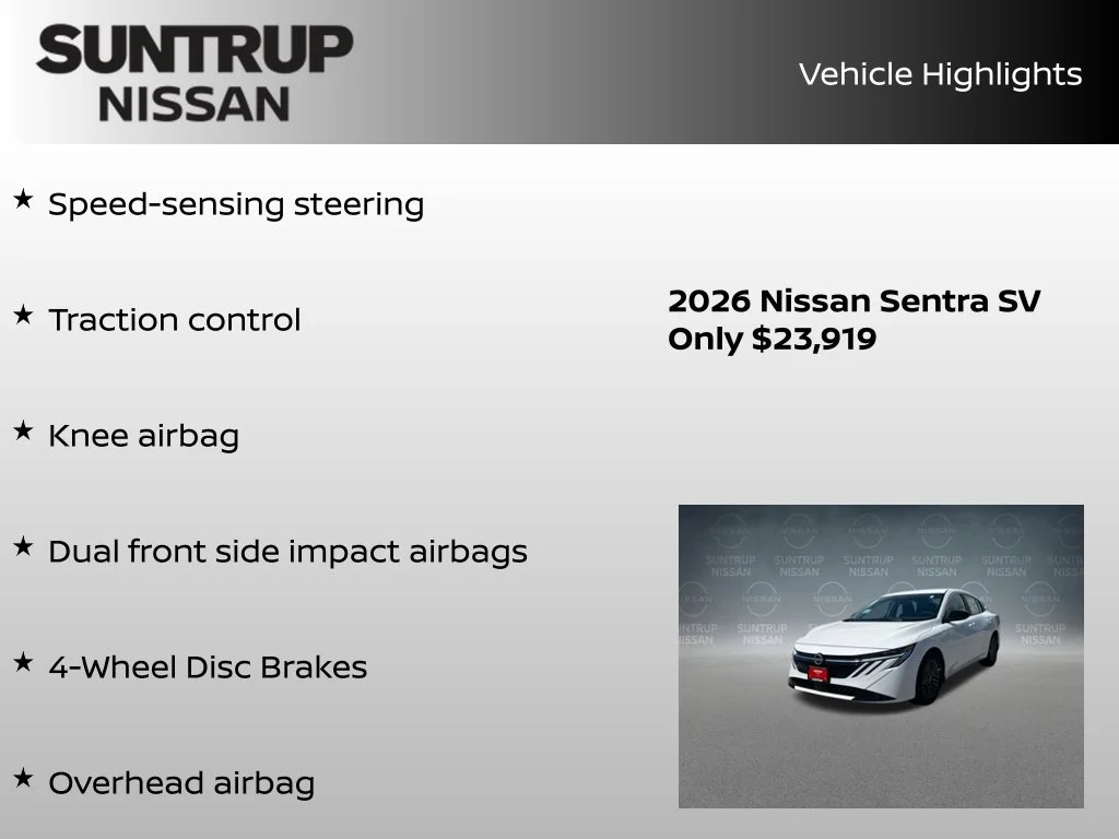 Certified Used 2026 White Nissan SV image 16