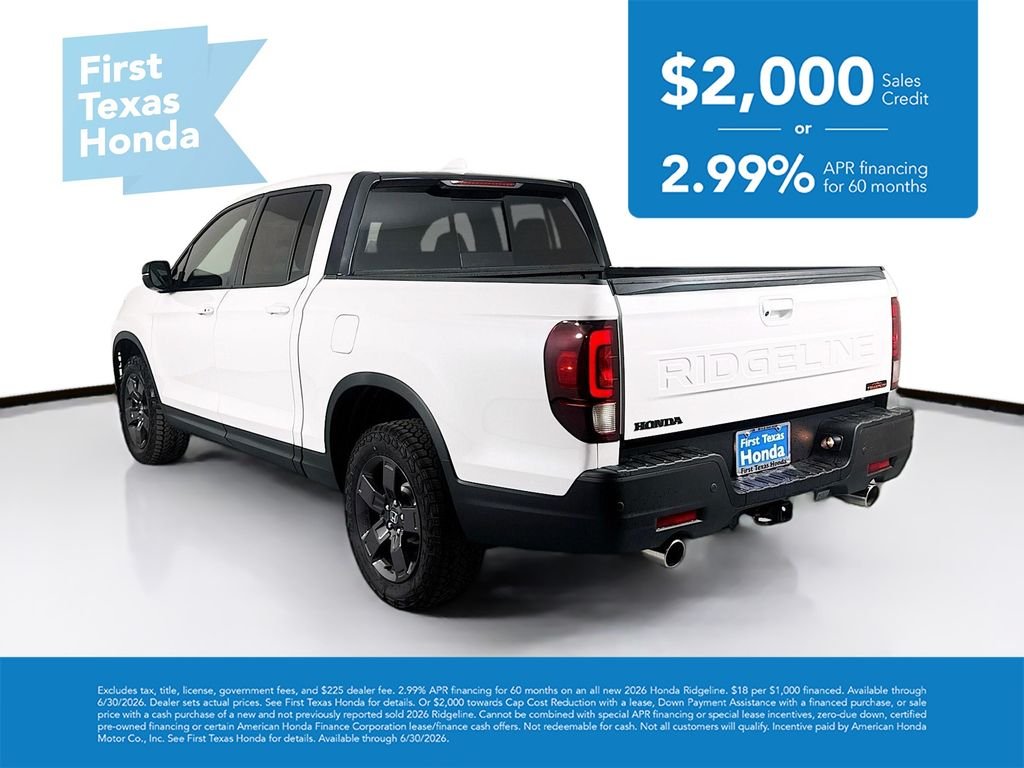 New 2026 Platinum White Pearl Honda TrailSport image 5
