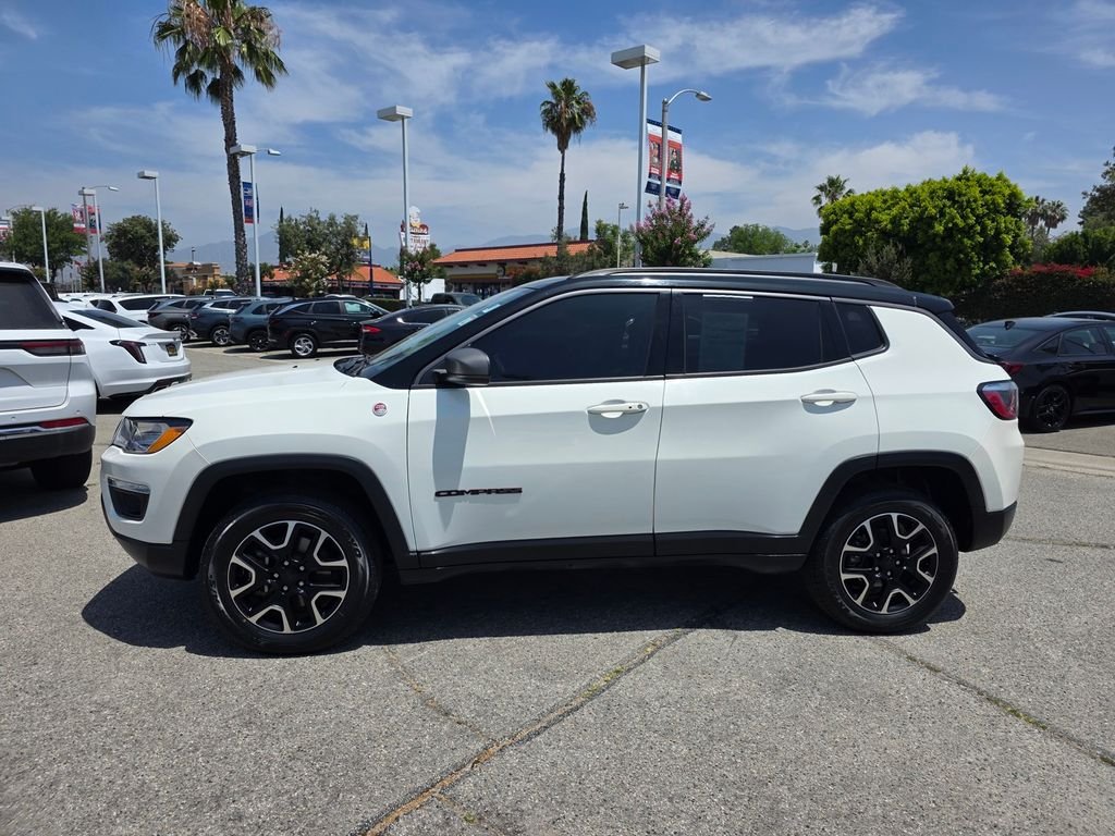 Certified Used 2020 White Jeep Trailhawk image 9