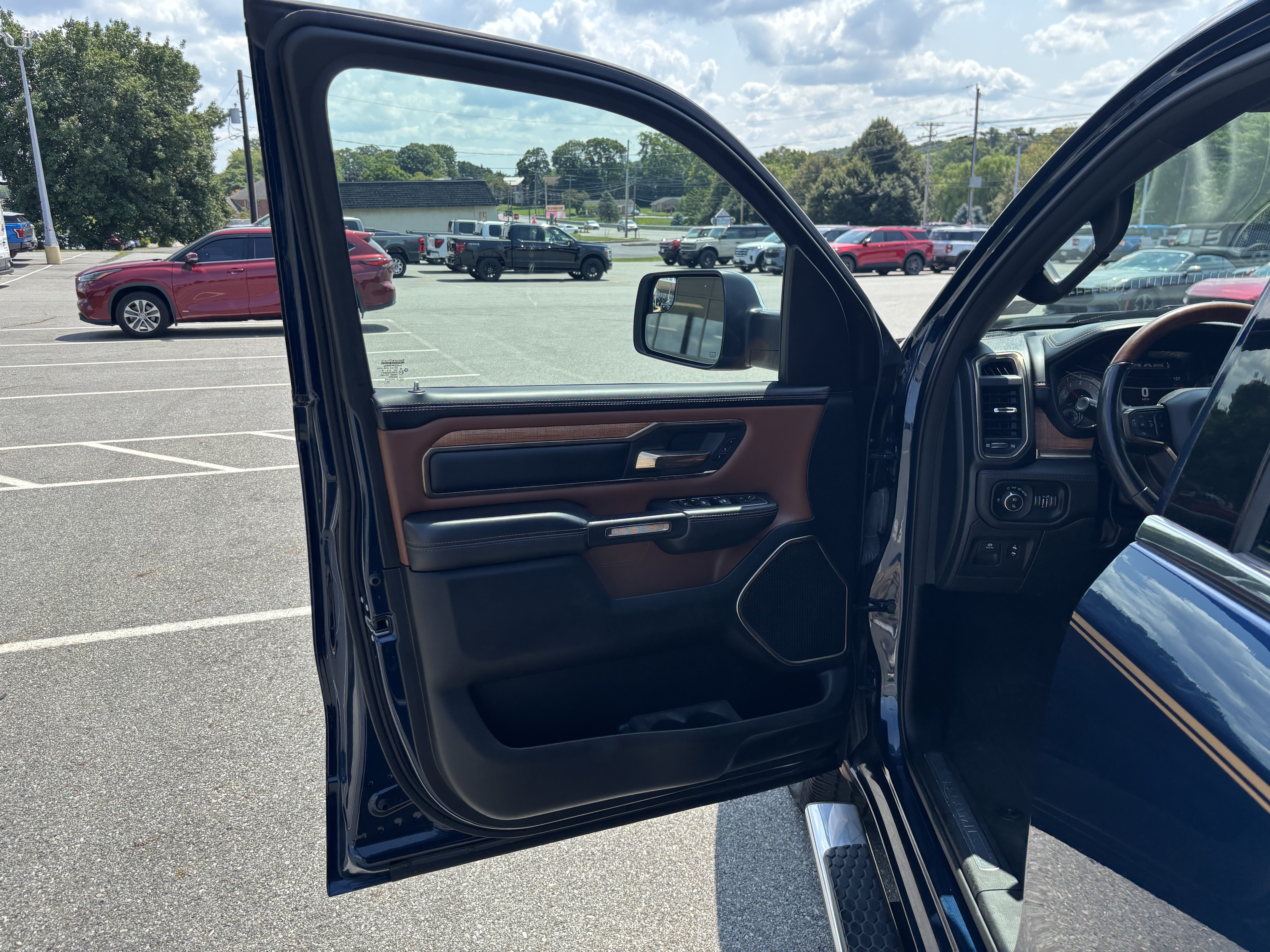 Used 2022 Patriot Blue Pearlcoat Ram Longhorn image 10
