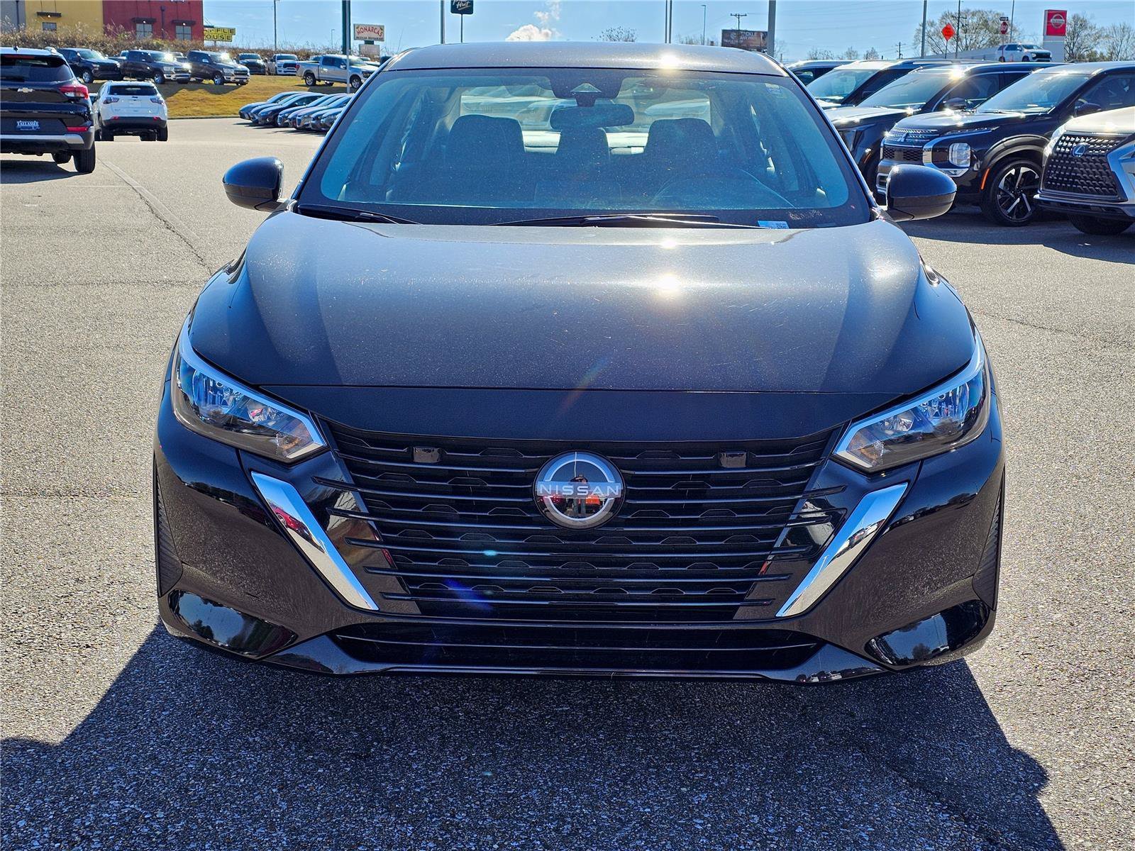 Used 2025 Super Black Nissan SV image 2