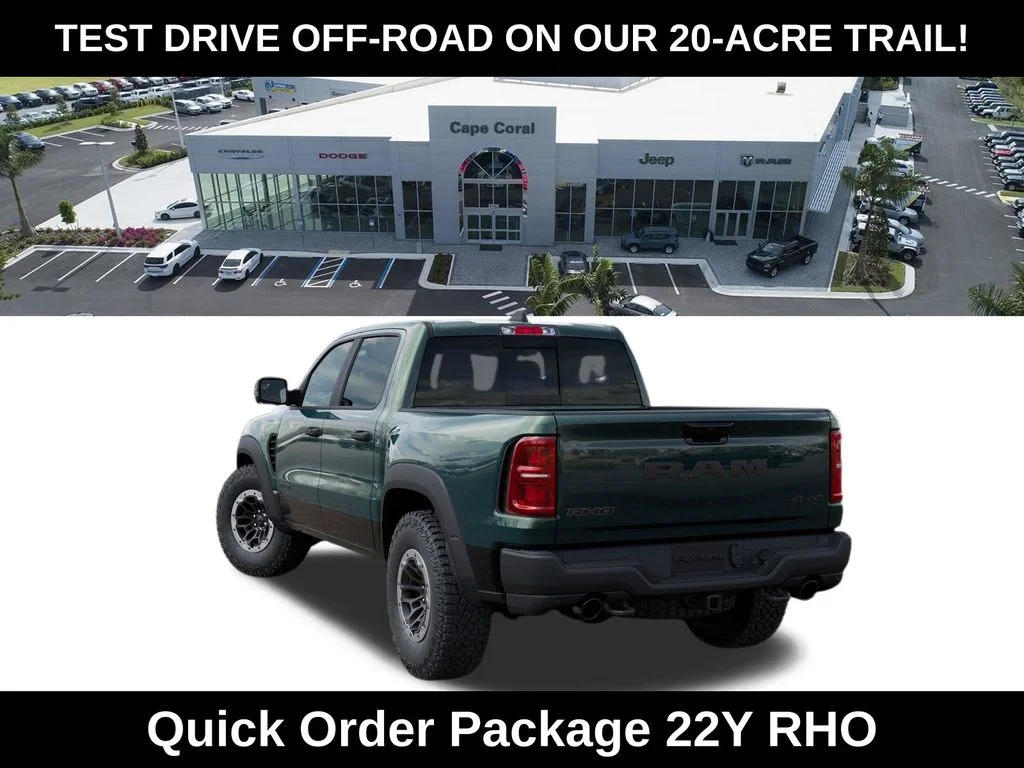 New 2026 Serrano-Green Metallic Exterior Paint RAM RHO image 3