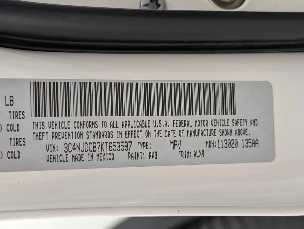 Certified Used 2019 White Clearcoat Jeep Limited image 24