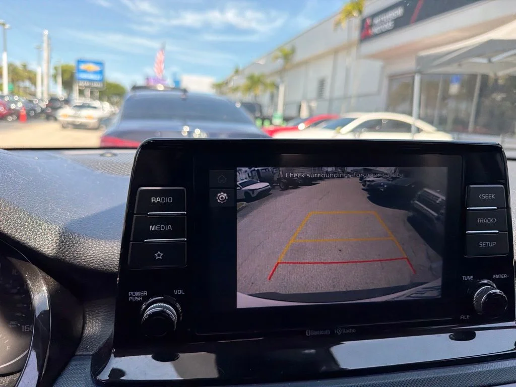 Used 2023 Clear White/Black Roof Kia S image 5