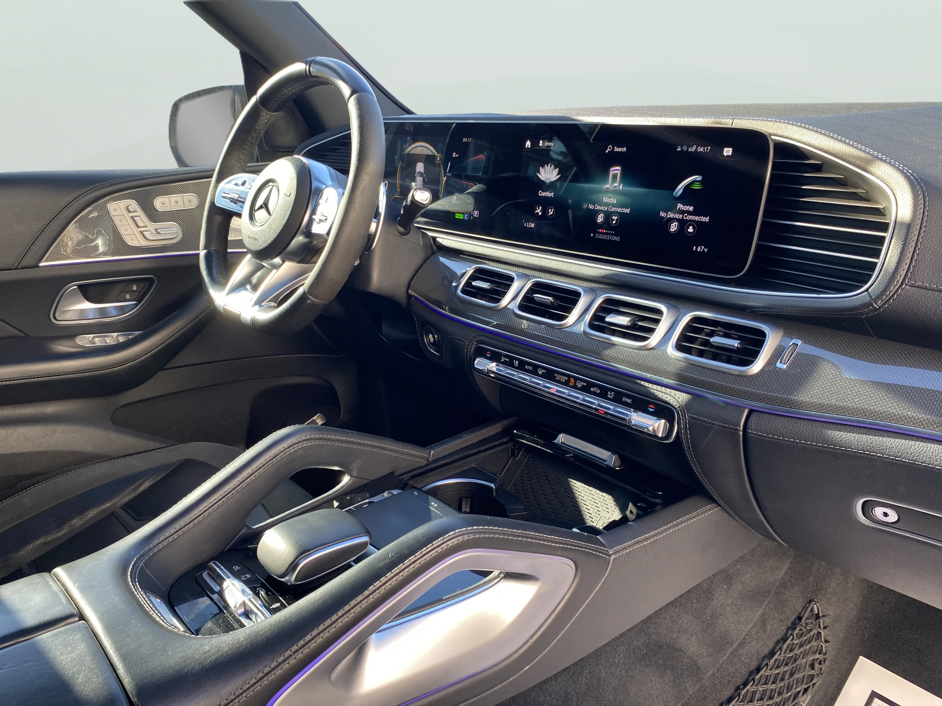 Used 2021 Obsidian Black Metallic Mercedes-Benz AMG® GLE 53 image 27