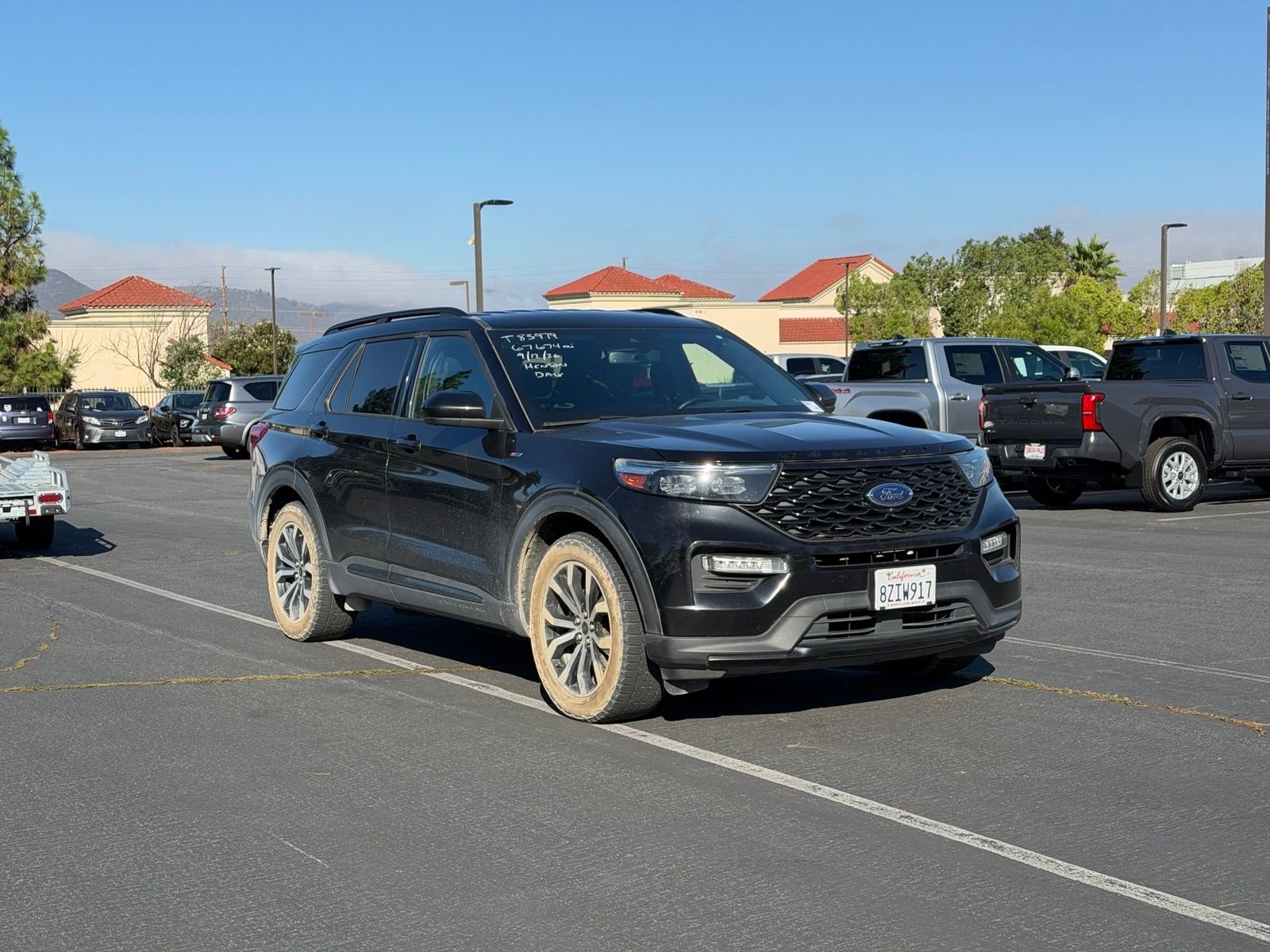 Used 2022 Black Metallic Ford ST-Line image 2