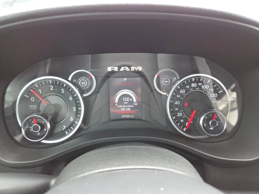 Used 2025 Bright White Clearcoat Ram Big Horn image 29