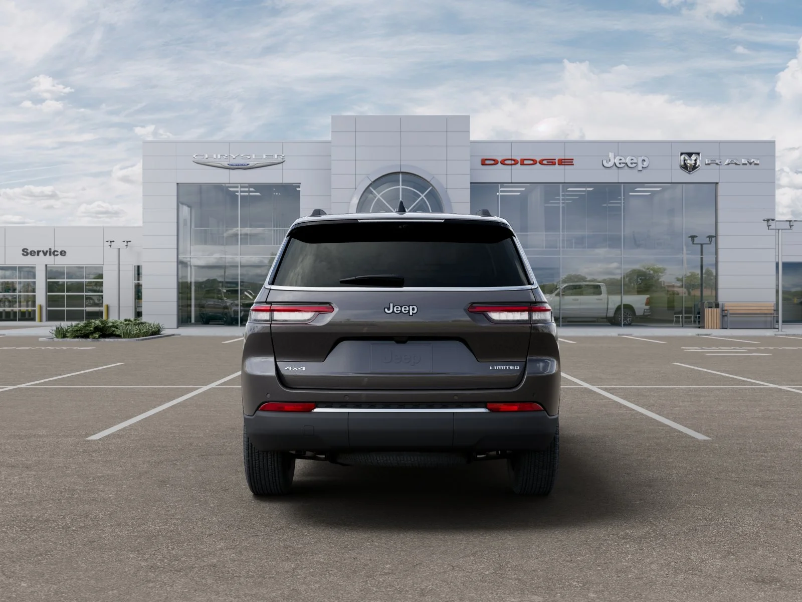 New 2025 Baltic Gray Metallic Clear-Coat Exterior Paint Jeep Limited image 34