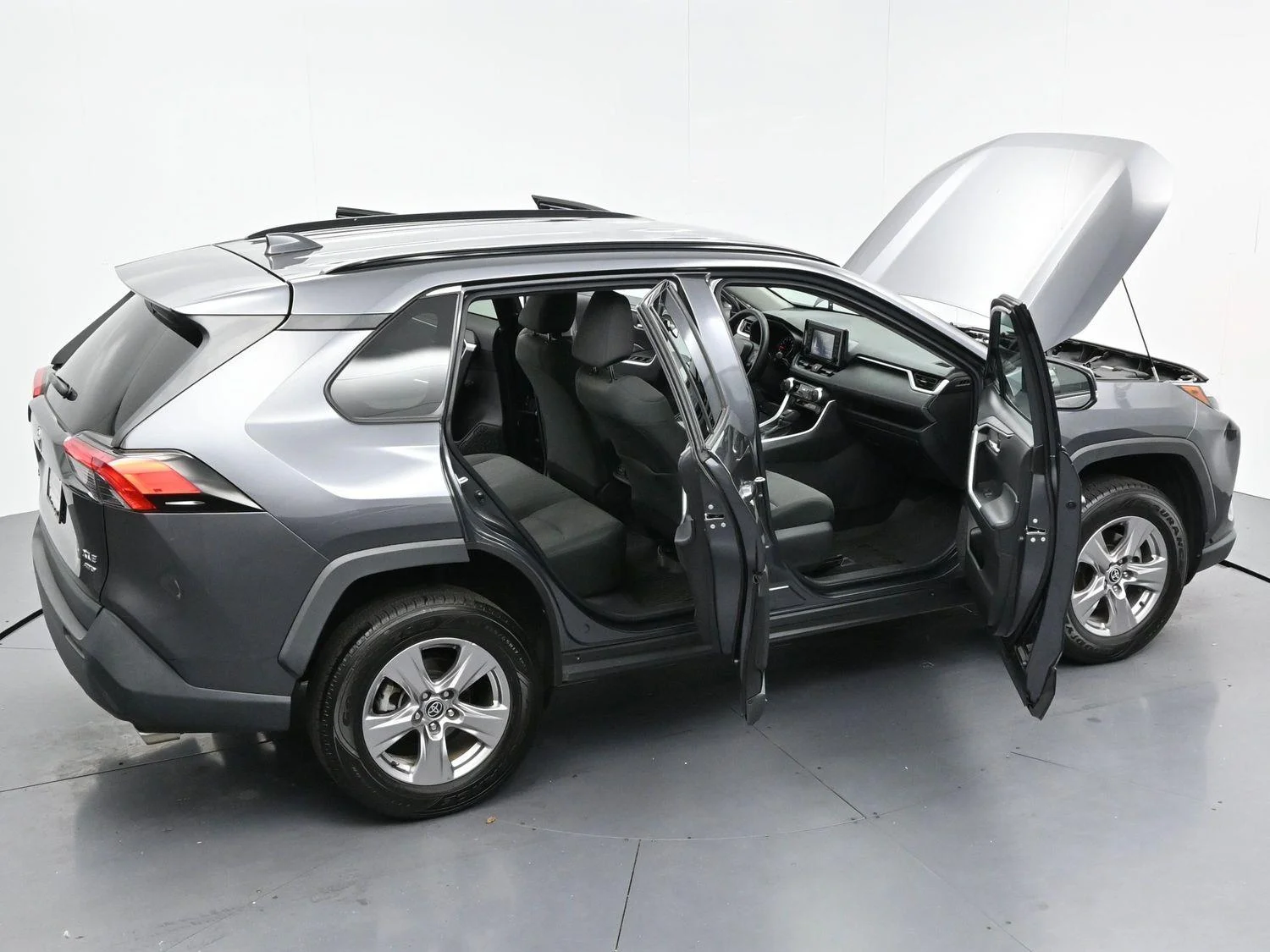 Used 2022 Magnetic Gray Metallic Toyota XLE image 37