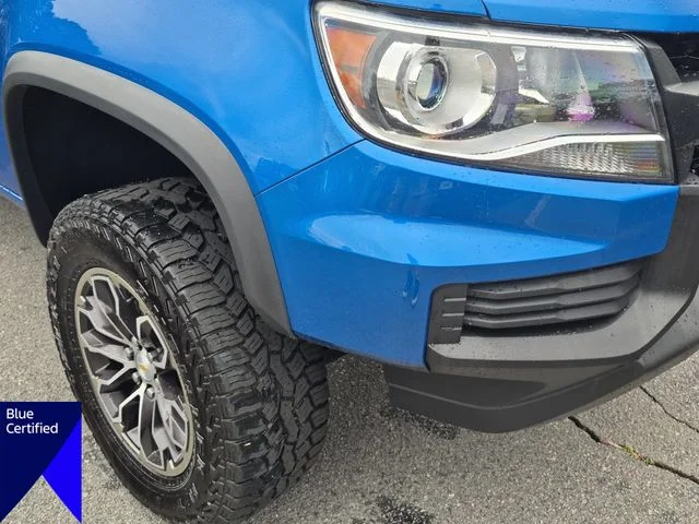 Certified Used 2022 Blue Chevrolet ZR2 image 9