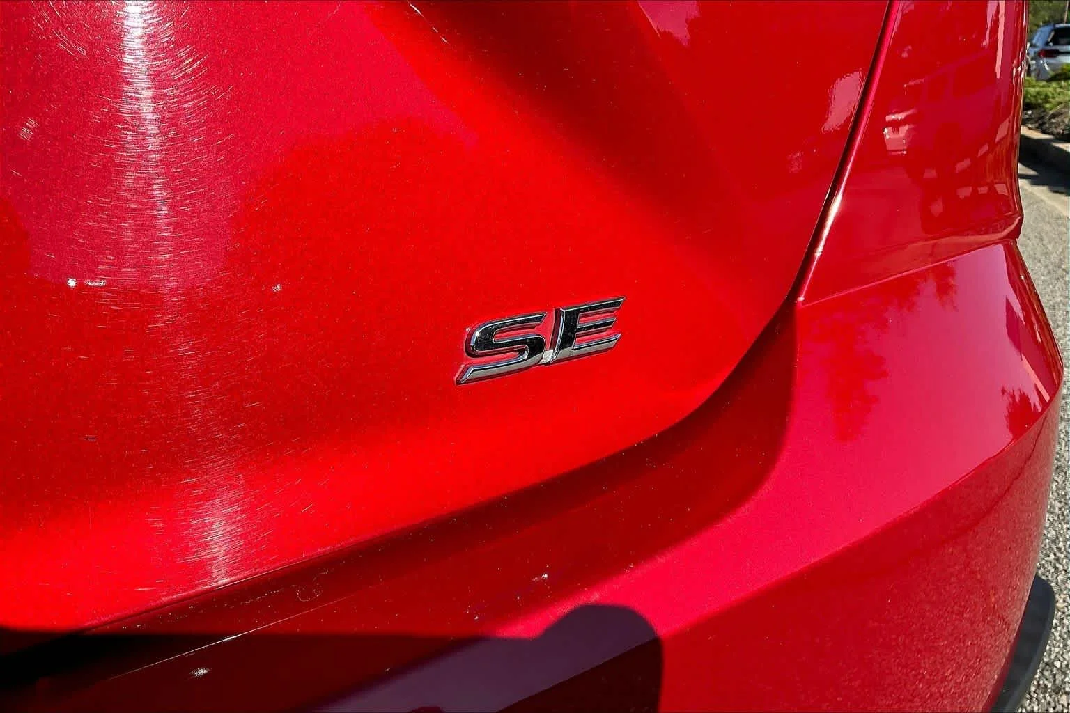 Used 2025 Supersonic Red Toyota SE image 10